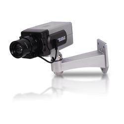 4World Atrapa bezpečnostní kamery s blikající LED diodou