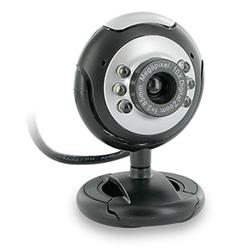 4World Internetová kamera 2.0MP USB 2.0 s LED podsvícením + mikrofon, univerzá
