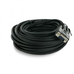 4World Kabel pro VGA/SVGA D-Sub15 M/M 10m, feritový filtr, stíněný
