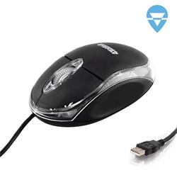 4World Mini myš optická na USB s podsvícením, 800dpi