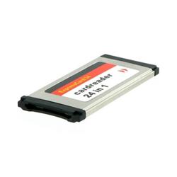 4World řadič ExpressCard | čtečka paměťových karet 24v1