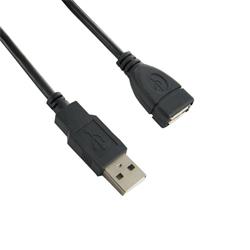 4World USB 2.0 prodlužovací kabel typ A-A M/F 5m HQ, feritový filtr - retail
