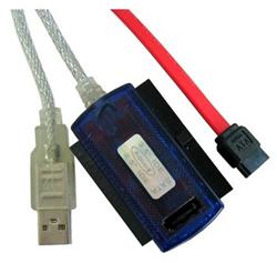 4World USB adaptér 2.0 k IDE/SATA 2,5 a 3.5“ s napájením
