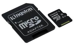 64GB microSDXC Kingston UHS-I U1 45R/10W