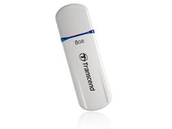 8GB Transcend JetFlash620, USB2.0, bílý, R: 32 MB/s, W: 12 MB/s