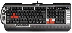 A4tech G800MU, profesionální herní klávesnice,USB HUB,Audio In/Out,PS2