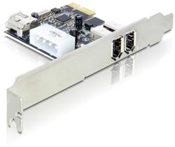 Adaptér PCI Express x1 2+1x FireWire port + low profile