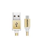 ADATA Micro USB kabel pletený 1m zlatý