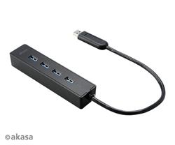 AKASA AK-HB-08BK Connect 4SX 4x USB 3.0 HUB