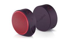 Akce!!! Logitech Repro X100 Mobile Speaker, Bluetooth, dobíjecí, red