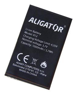 Aligator baterie R12 eXtremo Li-Ion 1000mAh bulk