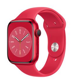 Apple Watch S8/45mm/PRODUCT RED/Sport Band/PRODUCT RED