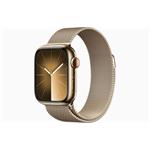 Apple Watch S9 Cell/41mm/Gold/Elegant Band/Gold