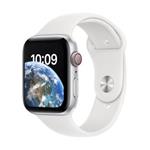 Apple Watch SE Cell/44mm/Silver/Sport Band/White