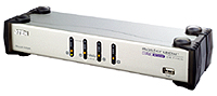 ATEN KVM switch CS-1744 USB 4PC, OSD, Audio