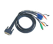 ATEN sdružený kabel pro KVM PS/2 5M pro CS1004, CS1008,