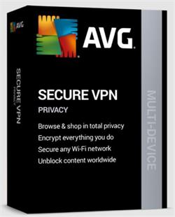 AVG Secure VPN (Multi-device, up to 10 device) 1 Year