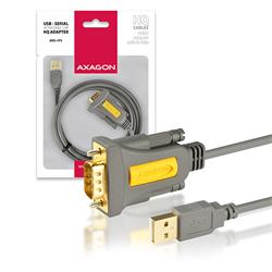 AXAGON ADS-1PS, USB2.0 - sériový RS232 DB9 Prolific adaptér / kabel 1,5m