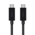 Belkin kabel USB-C na USB-C 3.1,100W, 2m, černý