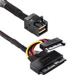 Broadcom LSI internal U.2 cable 1.0 m 2x Mini-SAS HD (SFF-8643) to 2x NVMe drive (SFF-8639)
