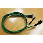 Broadcom LSI internal U.3 cable 1.0 m SlimLine x8 (SFF-8654) to 2x OcuLink x4 (SFF-8612)