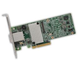 Broadcom LSI MegaRAID SAS 9380-8e, 12Gb/s, SAS/SATA 8-port ext, 1GB, RAID 0, 1, 5, 6, 10, 50, 60, PCI-E 3.0 x8, SGL