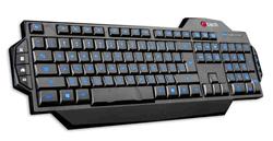C-TECH herní klávesnice C-TECH CZ/SK KORE, herní, modré podsvícení, USB