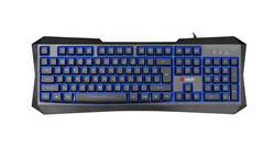 C-TECH herní klávesnice Nereus (GKB-13), CZ/SK, 3 barvy podsvícení, USB