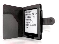 C-TECH PROTECT pouzdro pro Amazon Kindle PAPERWHITE s funkcí WAKE/SLEEP/ AKC-06/ černé