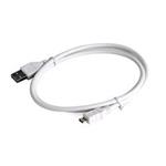 CABLEXPERT Kabel USB A Male/Micro USB Male 2.0, 0,5m, White, High Quality