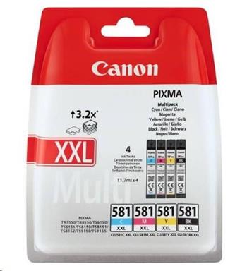 Canon CLI-581XXL BK/C/M/Y MULTI