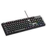CANYON Herní klávesnice DEIMOS GK-4 CZ/SK, drátová, mechanická, nastavitelné LED podsvícení, 104 kláves