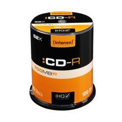 CD-R Intenso [ cake box 100 | 700MB | 52x ]