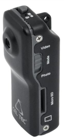 CEL-TEC DCR-12 HD - minikamera na microSD/SDHC karty