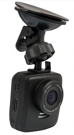 CEL-TEC E09w GPS - palubní kamera do auta 1080p, microSDXC, WDR, WiFi, 2" LCD, černá