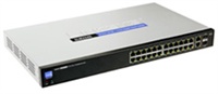 Cisco switch SF200-24, 24x10/100+2xGE/SFP Smart Switch, VLAN