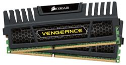 Corsair Vengeance 16GB (Kit 2x8GB) 1600MHz DDR3, CL9, černý chladič, XMP 1.3