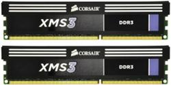 Corsair XMS3 8GB (Kit 2x4GB) 1600MHz DDR3 CL9 DIMM 1.65V Heat Spreader, chladič