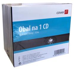 COVER IT box: 1 CD jewel box + tray 10pck/BAL