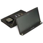CRONO CROSSIO solární panel/ 28 W/ USB-A/ USB-C/ černý