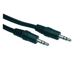 CRONO kabel propojovací Jack 3.5mm samec / Jack 3.5mm samec, stereo, 1.8m