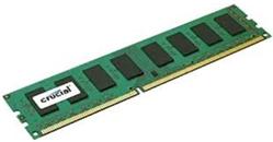 Crucial 4GB 1600MHz DDR3 CL11 1.35V, Single rank
