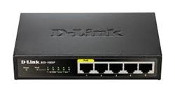 D-Link 5-Port Fast Ethernet PoE Desktop Switch - DES-1005P