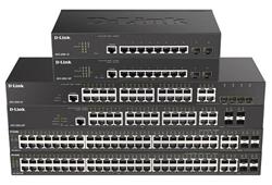 D-Link DGS-2000-52 48-port Gigabit Managed Switch + 4 Combo 1000BaseT/SFP- 48 x 10/100/1000BASE-T ports- 4 x 100/10