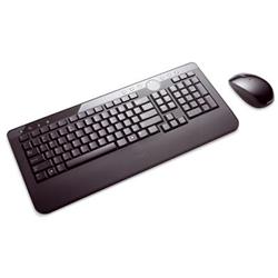 Dell klávesnice multimedia Wireless + myš (QWERTZ) černá
