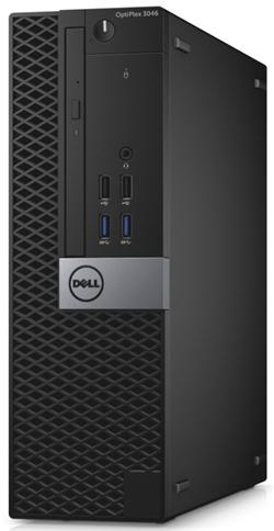 Dell PC Optiplex 3046S i3-6100/4GB/128GB SSD/DP/HDMI/DVD-RW/W10P/3RNBD/Černý