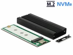 Delock Externí pouzdro pro M.2 NVMe PCIe SSD se SuperSpeed USB 10 Gbps (USB 3.1 Gen 2) USB Type-C™ samice