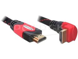 Delock HDMI 1.4 kabel A/A samec/samec pravoúhlý, délka 5 metrů