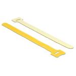 Delock Hook-and-loop fasteners L 200 mm x W 12 mm 10 pieces yellow