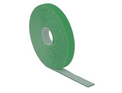 Delock Hook-and-loop fasteners L 5 m x W 13 mm roll green